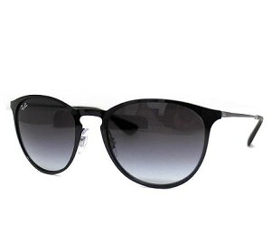 Ray Ban ���C�o�� RB3539 002/8G 54 �T���O���X ERIKA METAL ���^�� �G���J �u���b�N �O���[ �O���f�B�G���g ���K�i �����Y ���f�B�[�X ���j�Z�b�N�X �y���������z
