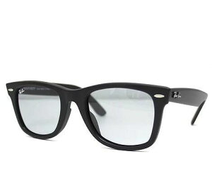 Ray Ban ���C�o�� RB2140F 601SR5 52 �T���O���X �I���W�i�� �E�F�C�t�@�[���[ �E�H�b�V���h�����Y ORIGINAL WAYFARER WASHED LENSES ���C�g�O���[ �}�b�g�u���b�N ���K�i �V�i �y���������z