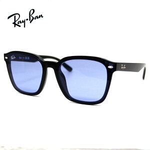 Ray Ban ���C�o�� RB4392D 601/80 66 �T���O���X �u���b�N �u���[ �X�N�G�A�V�F�C�v �r�b�O�V���G�b�g �傫�� �����Y�@���f�B�[�X ���j�Z�b�N�X ���K�i �y���������z