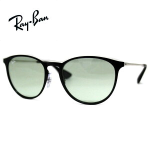 Ray Ban ���C�o�� RB3539 9268/2 54 �T���O���X ERIKA METAL ���^�� �G���J �u���b�N ���C�g�O���[�� ���K�i �����Y ���f�B�[�X ���j�Z�b�N�X �y���������z