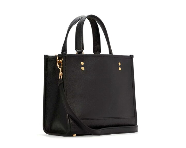 ☆COACH デンプシー トート 22 ウィズ パッチ C5268 IMBLK☆
