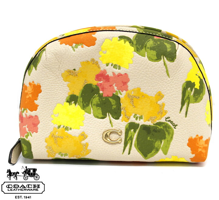 楽天市場】COACH アウトレット CC955 B4L38 コーチ コスメポーチ 化粧 