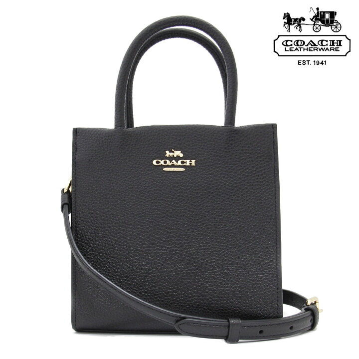 楽天市場】COACH コーチ アウトレット 5692 IMBLK ミニ トート 