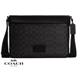 COACH �A�E�g���b�g CY824 QBMI5 �f�B�X�g���N�g �N���X�{�f�B �o�b�O�E�V�O�l�`���[ �L�����o�X �΂ߊ|�� �V�����_�[�o�b�O �`���R�[���u���b�N �����Y �V�i�y���������z