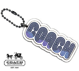 COACH アウトレット　コーチ　69570 DKCHK　レザー　キーホルダー　バッグチャーム　チョーク【送料無料】