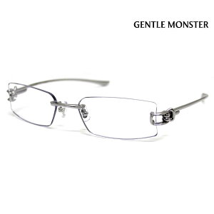 GENTLE MONSTER �W�F���g�������X�^�[ GAMOT-02 ���K�l�t���[�� �A�C�E�F�A �u�[�P�R���N�V���� �X�N�G�A�V�F�C�v �V���o�[/�N���A �V�i ���s�A���i �y���������z