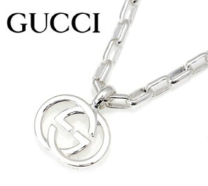 GUCCI �O�b�` 295710 J8400 8106 �C���^�[���b�L���OG �l�b�N���X �y���_���g �A�N�Z�T���[ �V���o�[ �����Y ���f�B�[�X ���j�Z�b�N�X �y���������z