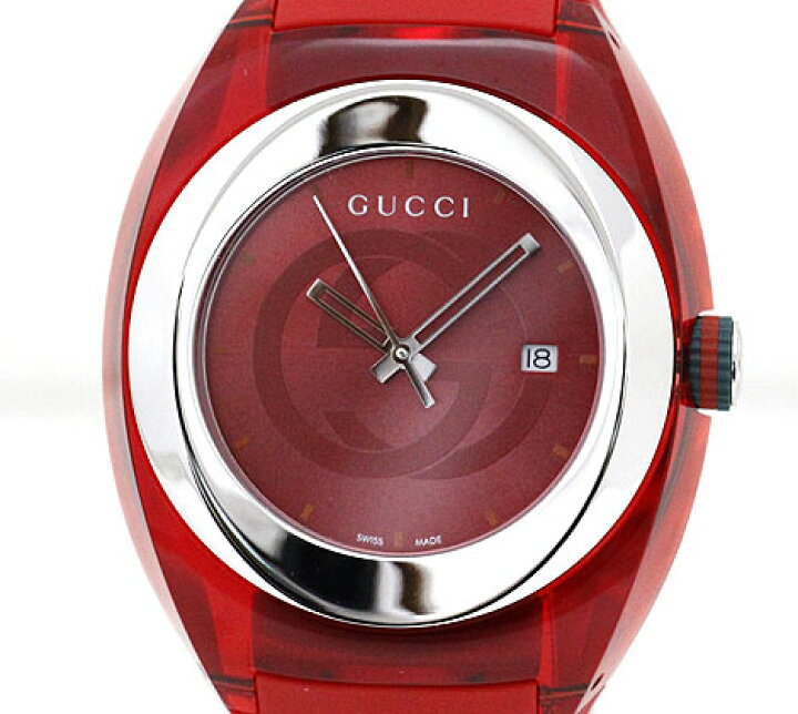 楽天市場】GUCCI グッチ YA137103A SYNC メンズ ウォッチ 腕時計 