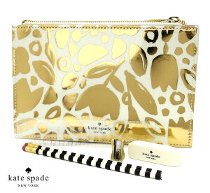kate spade PCgXy[h 187958 GOLDEN FLORAL yV|[` Xe[Vi[Zbg MZbg MLp yP[X M [ t[ ԕ S[h×N[ Mtg v[g j
