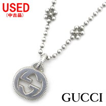 楽天市場】グッチ ネックレス インターロッキングg フラワーモチーフ 
