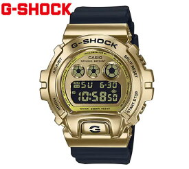 CASIO G-SHOCK GM-6900G-9JF カシオ　三つ目モデル　メタルカバー　メタルケース メタルベゼル　デジタル　メンズ　腕時計 ブラック ゴールド 【送料無料】