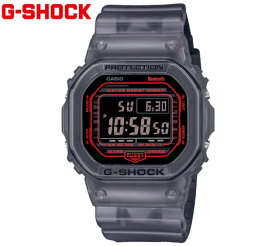 CASIO G-SHOCK DW-B5600G-1JF カシオ 腕時計 メンズ　Bluetooth搭載 デジタル　スケルトンブラック トランスペアレント 【送料無料】