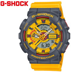 CASIO G-SHOCK GA-110Y-9AJF カシオ 110シリーズ デジアナ アナログデジタル アナデジ 腕時計 アナログ×デジタル メンズ イエロー 【送料無料】