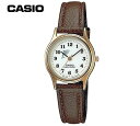 CASIO Collection LQ-398GL-7B4LJH カシオ コレクション 腕時計 3針 スタンダード ブラウン ホワイト文字盤 正規品