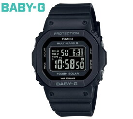 CASIO BABY-G BGD-5650-1CJF カシオ レディース　腕時計 ソーラー電波　デジタル　スクエアデザイン カジュアル ブラック 【送料無料】