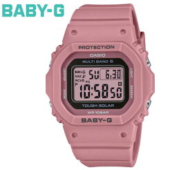 CASIO BABY-G BGD-5650-4JF カシオ レディース　腕時計 ソーラー電波　デジタル　スクエアデザイン カジュアル ピンク 【送料無料】