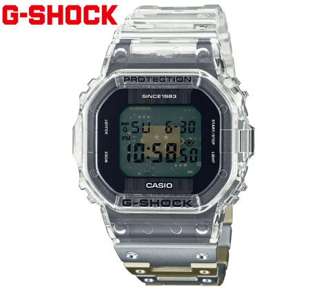 CASIO G-SHOCK DWE-5640RX-7JR カシオ 腕時計 デジタル 40周年 記念モデル CLEAR REMIX クリアリミックス 限定モデル リミテッドモデル 40th Anniversary スケルトン  