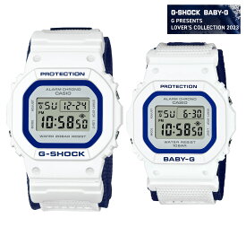 CASIO G-SHOCK BAB-G LOV-23A-7JR カシオ 腕時計 ペアウォッチ ラバコレ ラバーズコレクション G Presents Lover's Collection ホワイト デジタル 【送料無料】