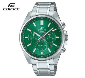CASIO EDIFICE �G�f�B�t�B�X EFV-650DJ-3AJF �J�V�I �r���v�����Y �j���p Standard Chronograph �X�^���_�[�g �N���m�O���t �V���o�[ �O���[�������� �y���������z