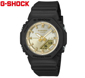 CASIO G-SHOCK GMA-P2100SG-1AJF カシオ 腕時計 WOMEN レディース オクタゴン 八角形 アナログデジタル アナデジ ブラック ゴールド 【送料無料】