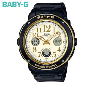 CASIO Baby-G BGA-151EF-1BJF �J�V�I �r���v BASIC�@�x�[�V�b�N ���f�B�[�X �����p �u���b�N �A�i���O�f�W�^�� �A�i�f�W �V���v�� �J�W���A�� �y���������z