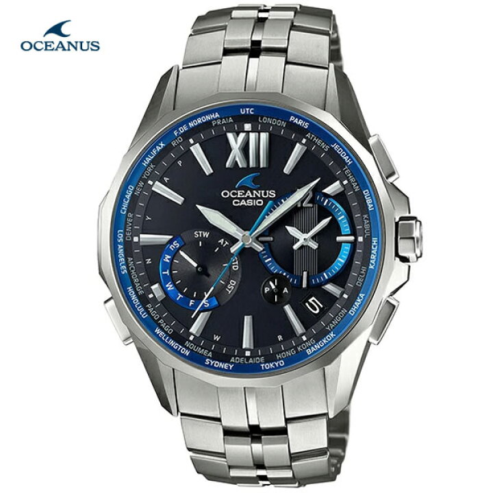 楽天市場】CASIO OCEANUS OCW-S3400-1AJF カシオ オシアナス Manta  