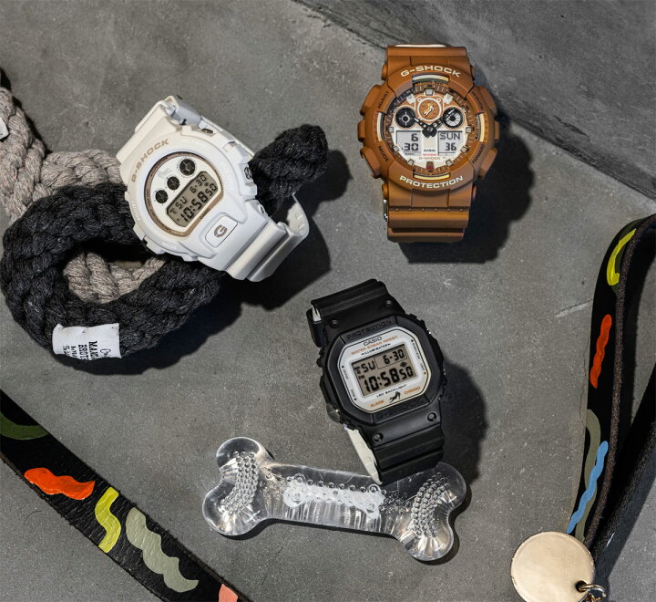 楽天市場】CASIO G-SHOCK GA-100SHB-5AJR カシオ 腕時計柴犬 赤柴 
