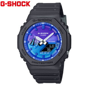 CASIO G-SHOCK GA-2100FL-1AJF カシオ 腕時計 Flame inside シリーズ メンズ 男性用 アナログデジタル 八角形 オクタゴン ブラック ブルー 【送料無料】