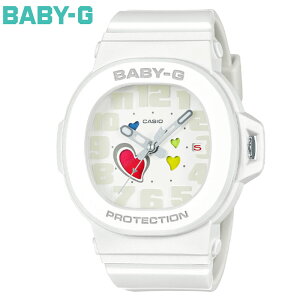 CASIO BABY-G BGA-10-7AJF �J�V�I �r���v PLAYFUL HEART SERIES �A�i���O ���f�B�[�X �����p �J�W���A�� �z���C�g �V�i �y���������z