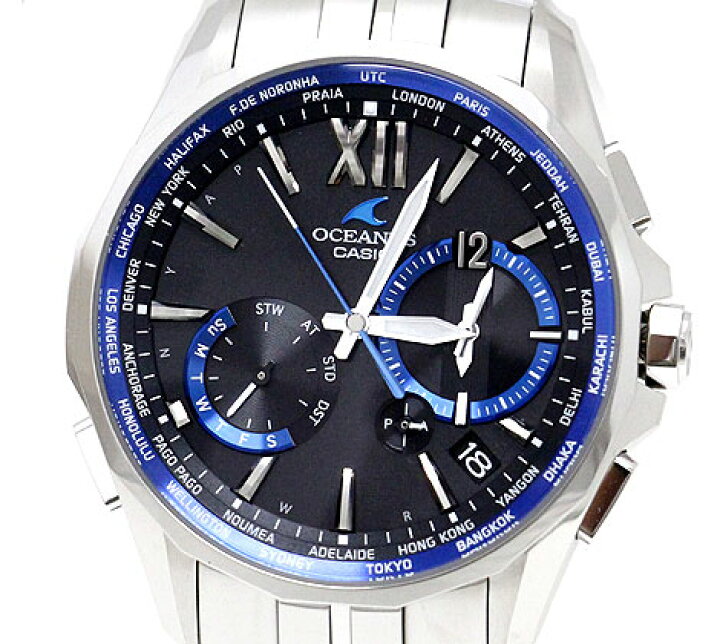 楽天市場】CASIO OCEANUS OCW-S3400-1AJF カシオ オシアナス Manta 