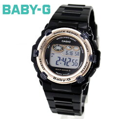 CASIO Baby-G BGR-3003U-1JF カシオ 腕時計　電波ソーラー　レディース デジタル マルチバンド6　ブラック ゴールド 日本限定モデル 【送料無料】