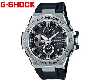 CASIO G-SHOCK GST-B100-1AJF JVI rv Y G-STEEL@Vo[×ubN Bluetooth oh \[[ NmOt yz