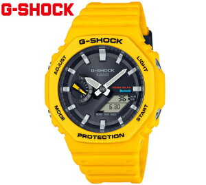 CASIO G-SHOCK GA-B2100C-9AJF カシオ 腕時計 ソーラー Bluetooth対応 メンズ デジタルアナログ カーボンコアガード構造 復刻カラー イエロー 【送料無料】