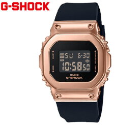 CASIO　G-SHOCK GM-S5600PG-1JF カシオ 腕時計 WOMEN レディース 5600シリーズ デジタル メンズ レディース ユニセックス ブラック ピンクゴールド 【送料無料】