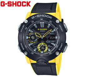 CASIO　G-SHOCK GA-2000-1A9JF　カシオ 腕時計 メンズ　デジアナ　カーボンコアガード　イエロー×ブラック 【送料無料】