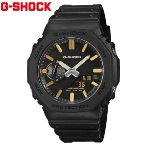 CASIO G-SHOCK GA-2100LXB-1A9JF �J�V�I �r���v �����Y LUXE BLACK 2100�V���[�Y �A�i���O�f�W�^�� ���p�` �I�N�^�S�� �u���b�N×�S�[���h �V�i �y���������z