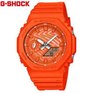 CASIO G-SHOCK GA-2100SSH-4AJR �J�V�I �r���v �����Y ���i �T�[���� 2100�V���[�Y �A�i���O�f�W�^�� ���p�` �I�N�^�S�� o�I�����W �V�i �y���������z