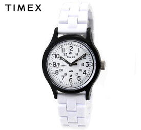 TIMEX タイメックス TW2V19800-2 腕時計 クラシック・タイル コレクション オリジナルキャンパー メンズ レディース ユニセックス ホワイト ブラック【送料無料】