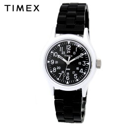 TIMEX タイメックス TW2V19900-2 腕時計 クラシック・タイル コレクション オリジナルキャンパー メンズ レディース ユニセックス ブラック ホワイト 【送料無料】