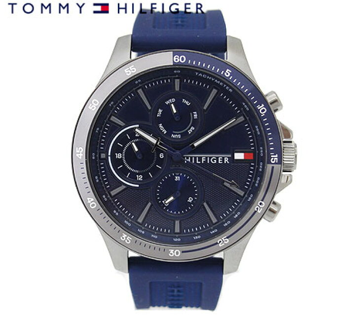 楽天市場】TOMMY HILFIGER トミーヒルフィガー 1791721 メンズ 腕時計 