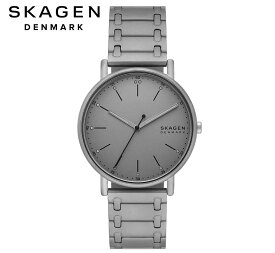 SKAGEN スカーゲン SKW6913 SIGNATUR シグネチャー 三針 チャコール ステンレススチール ブレスレットウォッチ グレー文字盤 メンズ 男性用 腕時計 正規品 アナログ ギフト プレゼント 【送料無料】