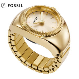 FOSSIL �t�H�b�V�� ES5246 WATCH RING �E�H�b�`�����O ��j �S�[���h �X�e�����X ���v ���E���h �t���[�T�C�Y ���K�i �V�i �P�[�X�t �y���������z