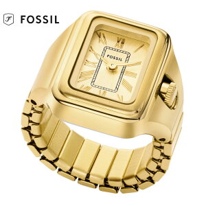 FOSSIL �t�H�b�V�� ES5343 RAQUEL WATCH RING �E�H�b�`�����O ��j �S�[���h�g�[�� �X�e�����X ���v ���N�^���O�� �t���[�T�C�Y ���K�i �V�i �P�[�X�t �y���������z