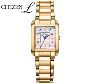 CITIZEN L�@EW5603-89Y�@�V�`�Y�� �G�� ���f�B�[�X �r���v SQUARE Collection �����p �\�[���[ �G�R�h���C�u �V���o�[�@�v���[���g �M�t�g �y���������z