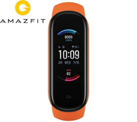 Amazfit Band 5　アマズフィット　SP170022C07 Orange　オレンジ　腕時計　スマートウォッチ　メンズ　レディース　ユニセックス 【送料無料】