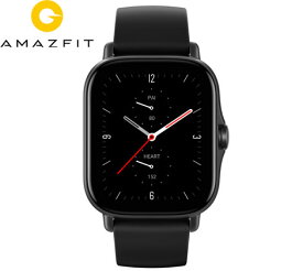 Amazfit GTS 2e　アマズフィット　SP170034C01 Black　ブラック　腕時計　スマートウォッチ　メンズ　レディース　ユニセックス 【送料無料】