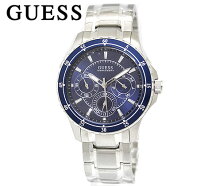 楽天市場】GUESS（文字盤カラーブルー）（メンズ腕時計｜腕時計）の通販