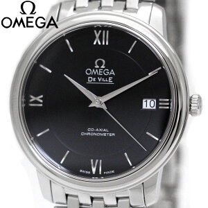 OMEGA IK 424.10.37.20.01.001 DE VILLE fEB PRESTIGE vXe[W 36.8MM XeX Y jp rv  sAi ubN yz
