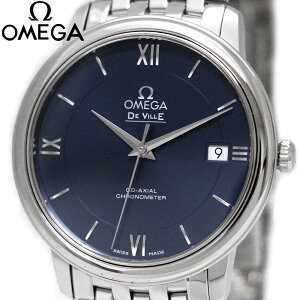 OMEGA IK 424.10.37.20.03.001 DE VILLE fEB PRESTIGE vXe[W 36.8MM XeX Y jp rv  sAi u[ yz