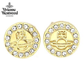 VivienneWestwood ヴィヴィアンウエストウッド 62010224 R108 ピアス アクセサリー CLARETTA オーブ ゴールド 新品 ユニセックス【送料無料】